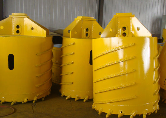 Zähne 12pcs des Durchmesser-1000mm Kernstoßbohrer für Grundlagen-Bohrgerät