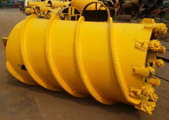 Höhen-Rollenmeißel-Kernstoßbohrer des Doppelmantel-12pcs der Zahn-1750mm