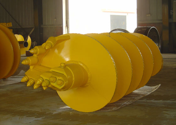 Einzelner Flug-Neigungs-Felsen-Bohrungs-Bohrer des Kopf-2pcs der Zahn-500mm